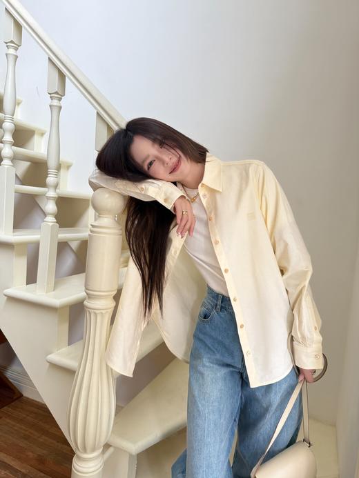 TOT家2024新款鹅黄色衬衫（UY*NICE) 商品图4