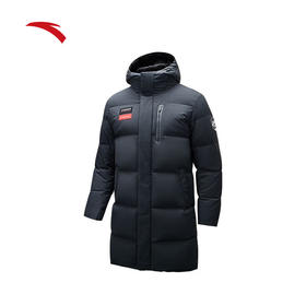 安踏（ANTA）保暖羽绒服国潮连帽保暖加厚长款上衣外套户外抗寒上衣152517912