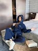 驴家 海军蓝连帽卫衣（DY） 商品缩略图0