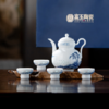 富玉 | 景德镇高温玲珑瓷酒具组合高级感青花玲珑双松平远酒具 商品缩略图0