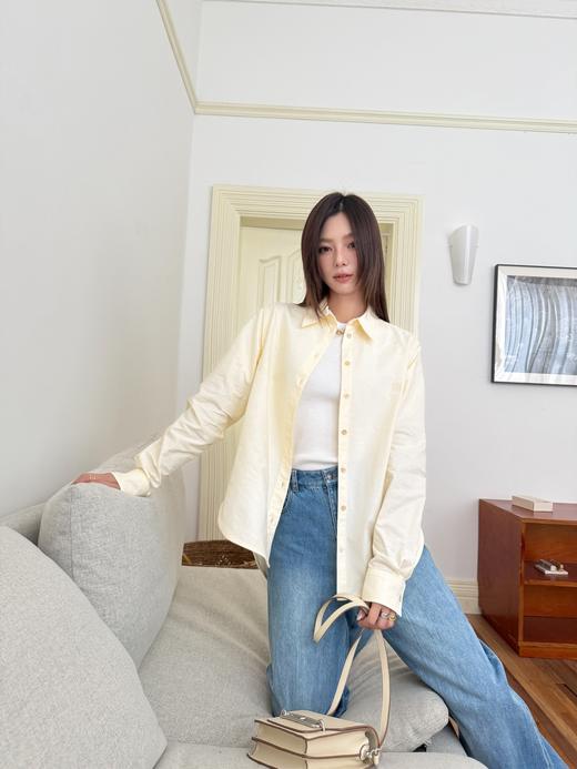 TOT家2024新款鹅黄色衬衫（UY*NICE) 商品图11