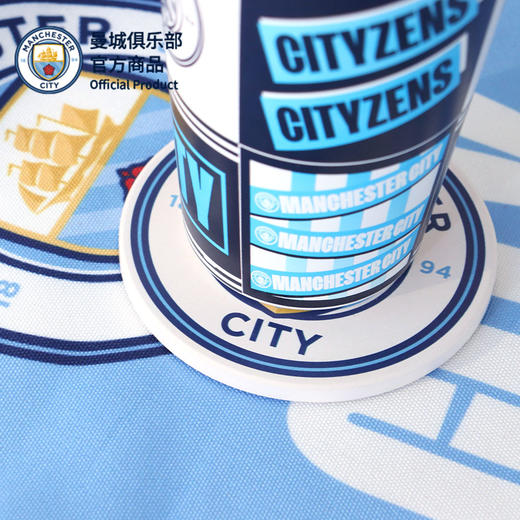 【官方正版】曼城俱乐部 | 球员杯垫家居办公隔热垫足球迷礼物 商品图3