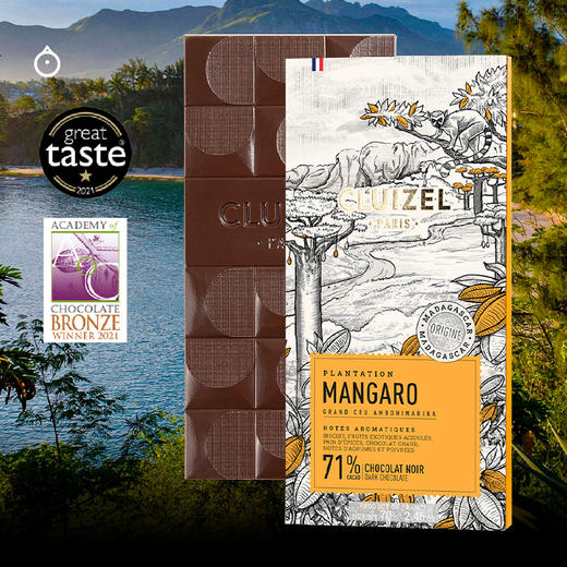 企鹅市集|法国Michel Cluizel巧克力排块70g 单源黑巧系列 多款可选 商品图5