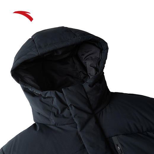 安踏速暖羽绒丨防风羽绒服男冬季新款连帽夹克棉服外套152447908N 商品图2