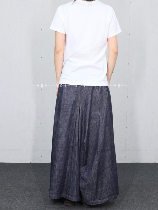 Y's ｜ 流苏LOGO刺绣白T恤 商品图2