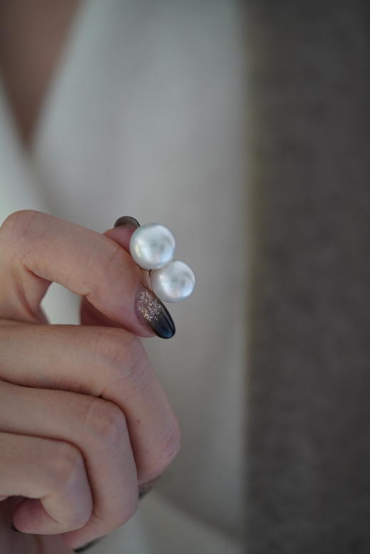 澳白耳钉「清冷光」 商品图5