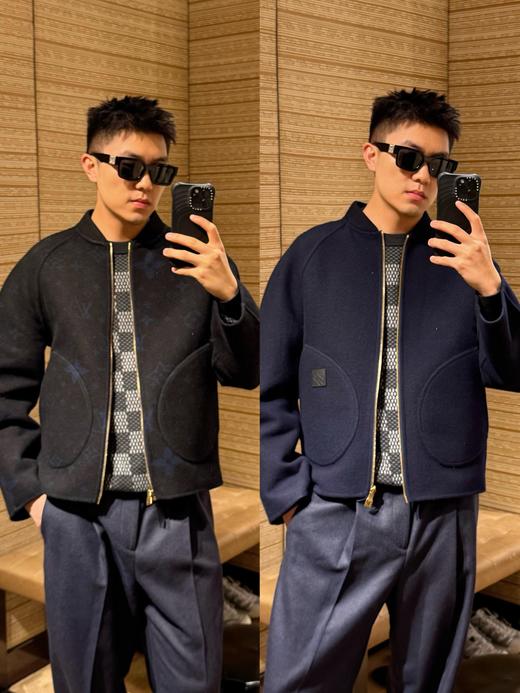 驴家24Fw秋冬新款两面穿拉链夹克外套男女同款（UY*DQJB) 商品图3