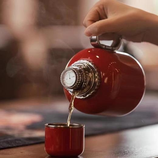 【高档纯钛闷茶壶】东方壶纯钛焖茶壶保温壶迷你便携车载焖泡壶家用保温热水壶暖水壶 商品图3