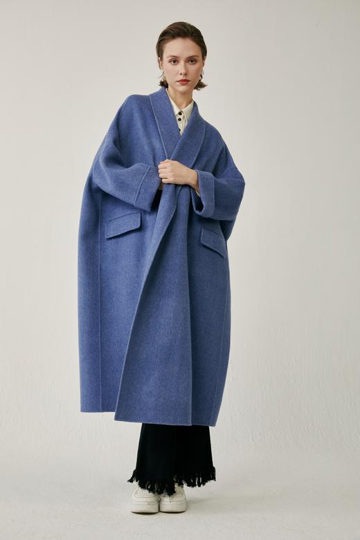 SAFICOO 时尚佳人 韩系慵懒 复古浴袍大衣 商品图0