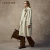 Famecoco范可儿翻领宽松显瘦经典款羊毛驼绒双面呢大衣FAC8AQ008 商品缩略图2