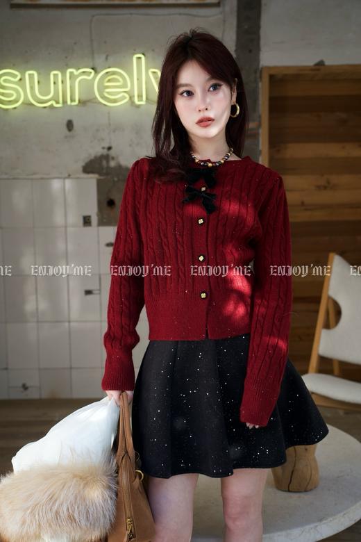 【门店同款】ENJOY冬季漂亮朋友闪闪八角短裙 160443071 商品图0