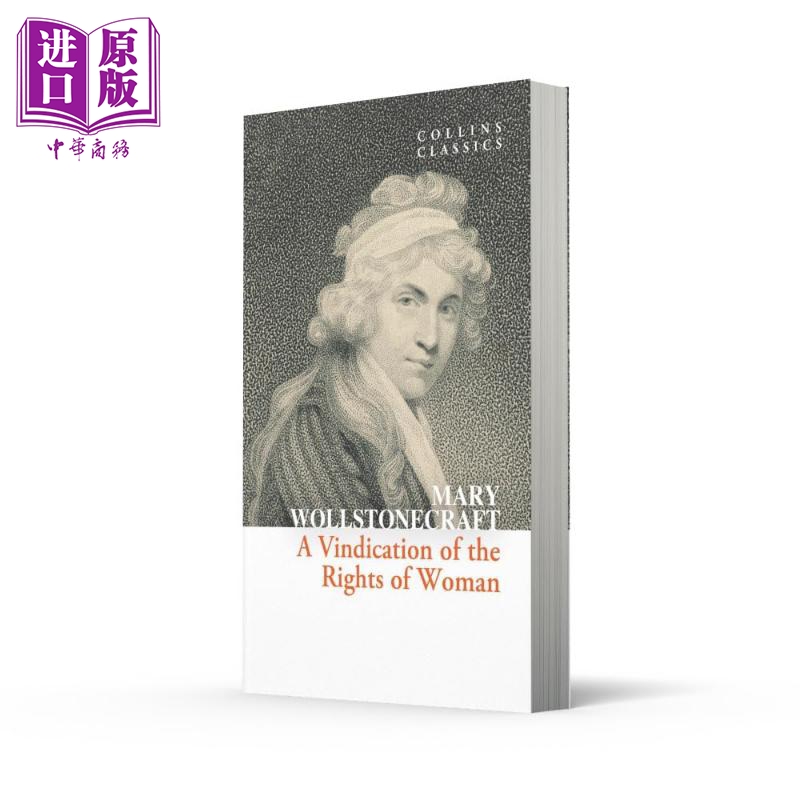 【中商原版】为女性权利辩护 A Vindication of the Rights of Woman 英文原版 Mary Wollstonecraft