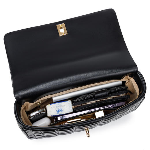 MICAREL KMOR 新款金典方格绣线包斜挎单肩小方包MK6813 商品图11