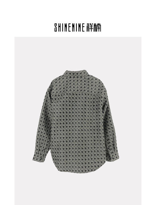 23042585千鸟格衬衫外套 商品图3