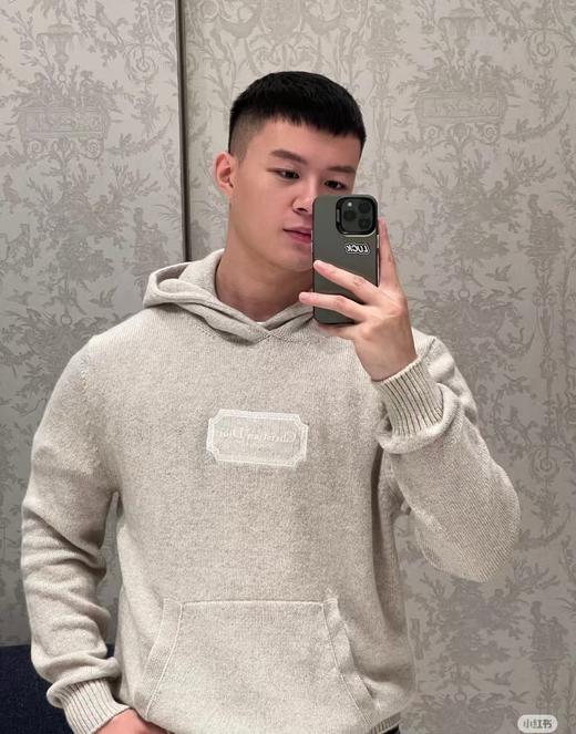 D家 刺绣标针织帽衫（DY） 商品图3