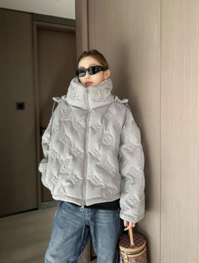 驴家新系列新宠秋冬王炸品压花外套男女同款‼️‼️（U）