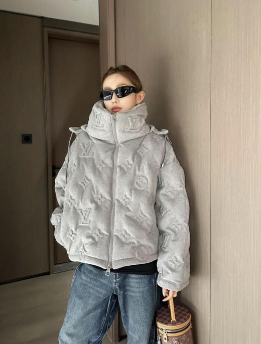 驴家新系列新宠秋冬王炸品压花外套男女同款‼️‼️（U） 商品图0