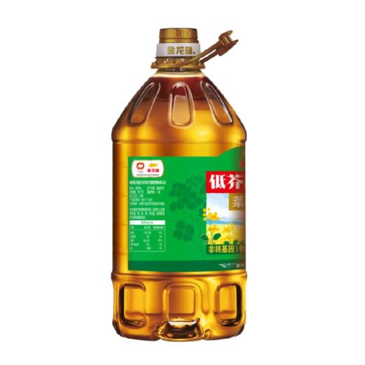 金龙鱼低芥酸原香菜籽油非转压榨一级5L 商品图1