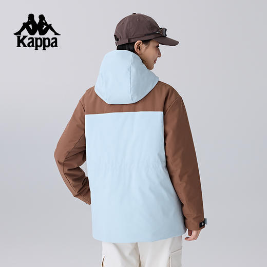 Kappa卡帕背靠背运动棉服女2024新款冬棉衣保暖防寒服夹克上衣潮K0F22MM40 商品图3