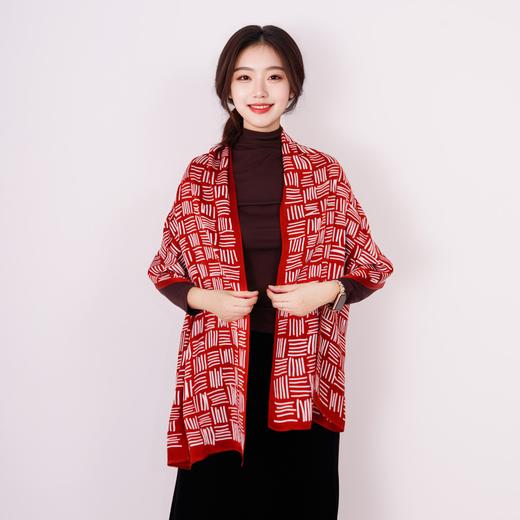 青云染/ClouDyeing 【霓裳】丝绸 抗皱桑蚕丝披肩-送礼长巾 商品图0