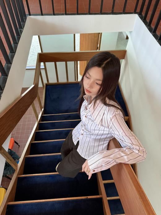 西太后V*viennewestwood家2024新款条纹衬衫（UY*NICE) 商品图7