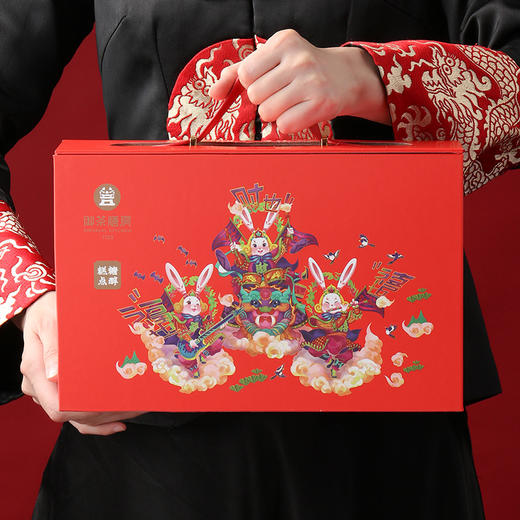 御茶膳房新年过年年货礼盒装送礼糕点心送长辈走亲戚高档春节礼品 糖醇糕点礼盒 商品图4