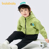巴拉巴拉童装男童外套儿童上衣2025新款春装连帽纯棉华夫格时尚潮 商品缩略图2