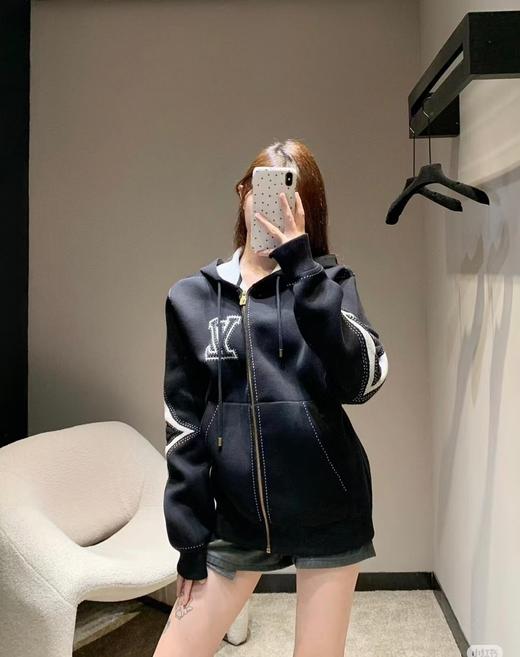 驴家 嵌花连帽针织外套（DY） 商品图3