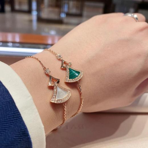 宝格丽钻款裙子手链每个角度都完美贴合金属部分，很有光泽感（US*XTY） 商品图6