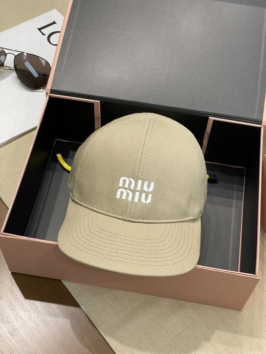 缪缪24新品柜子同步彩色抽绳棒球帽（UT*COCO） 商品图10