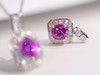 1.3ct刻面紫蓝宝吊坠 商品缩略图3