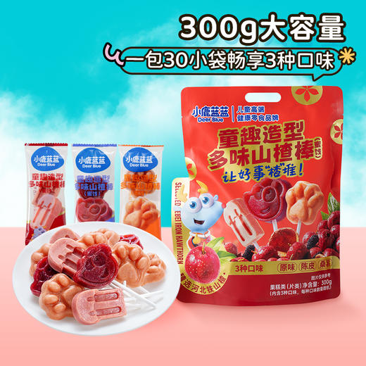 童趣造型多味山楂棒/300g 商品图0