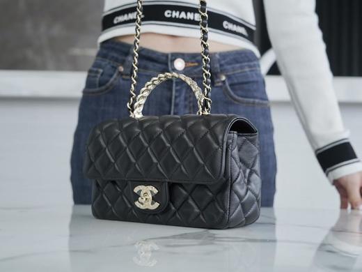 香奈儿CHANEL24新款CFmini麦穗手柄款（HH） 商品图6