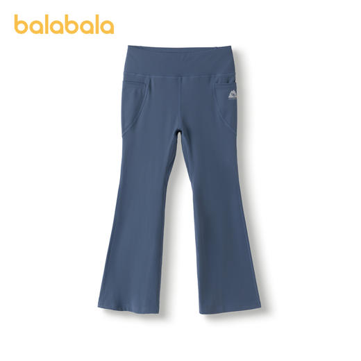 巴拉巴拉童装儿童女童长裤2025新款春装大童弹力舒适潮流喇叭裤女 商品图4