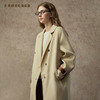 Famecoco范可儿直筒落肩双面呢大衣宽松显瘦100%羊毛FAC8AQ006 商品缩略图1