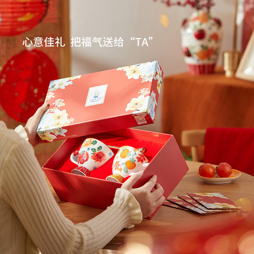 福果满园 陶瓷杯礼盒装 商品图2