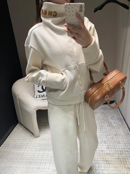 小众品牌24Fw秋冬新款休闲拉链加绒外套长裤套装（UY*DQJB） 商品图12