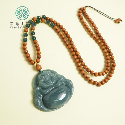 翡翠佛公吊坠 商品图0