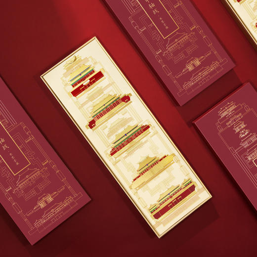 【故宫书签】紫禁城中轴线书签礼盒精致套装博物馆文创中国风礼物 商品图6
