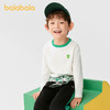 巴拉巴拉童装儿童长袖t恤男童女童2025新款春装纯棉百搭打底衫潮 商品缩略图2