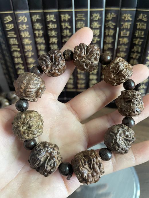 DZQC-02-实体文玩珠宝店转型，全部超低价亏血本出手串-【沉香、崖柏、小叶紫檀】松紧绳子； 商品图6