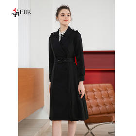 司歌收腰风衣秋长袖翻领R901299X