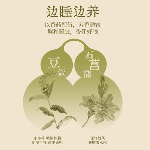 【真不二】豆蔻石菖蒲颈枕弧形牵引草本填充荞麦壳枕枕头 商品图2