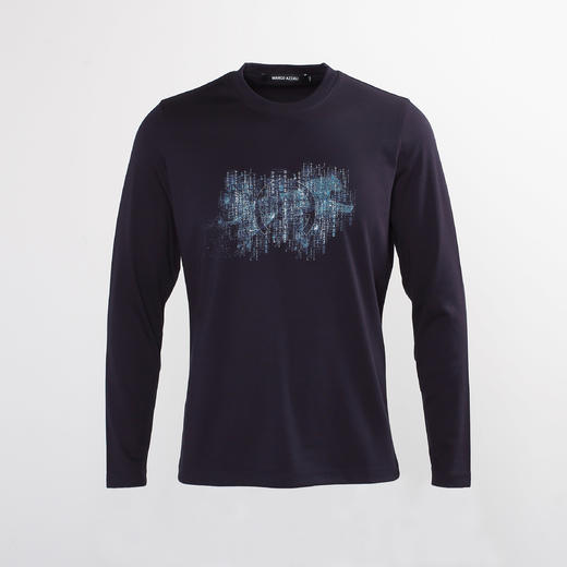 Marco Azzali一款2色长袖T恤TC57231A1/D1 商品图0