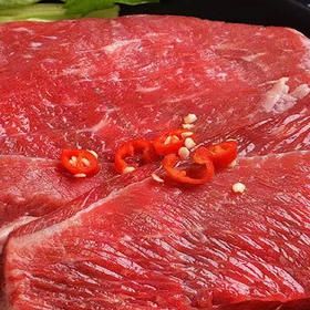 【沙漠甜心】内蒙古大草原散养原切无添加精品牛腿肉 1kg/袋x2（顺丰）
