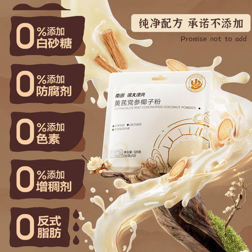 南国黄芪党参椰子粉 120g/袋（12包） 养生早餐代餐 商品图11