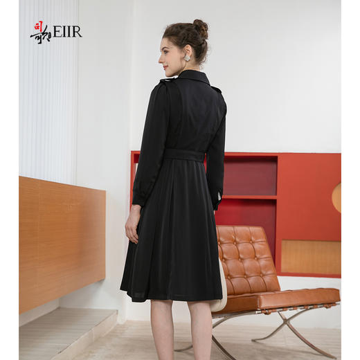 司歌收腰风衣秋长袖翻领R901299X 商品图3