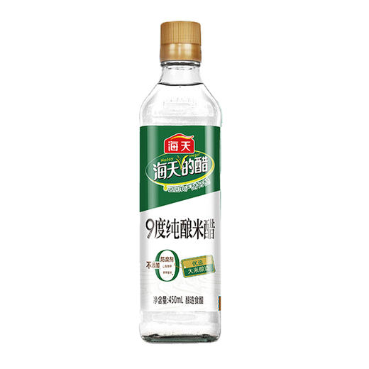 海天 5度纯酿米醋 白醋 450ml/瓶 商品图0