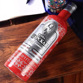 俄罗斯沙皇牌新年红伏特加1000ml/012685 高度烈酒基酒