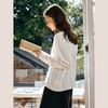 OLrain欧芮儿法式V领针织衫女春季2025新款钉珠慵懒风宽松套头衫 商品缩略图3